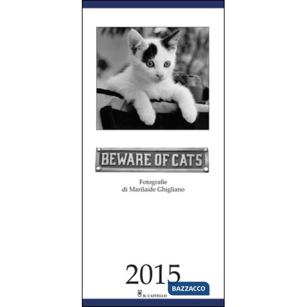Beware of cats. Calendario 2015