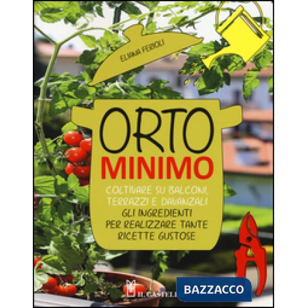 Orto minimo. Coltivare su balconi, terrazzi e davanzali gli ingredienti per realizzare tante ricette gustose. Ediz. illustrata