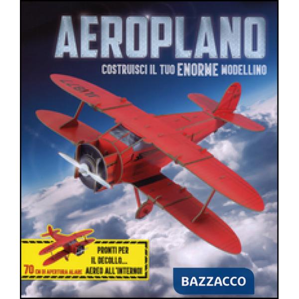 Aeroplano. Costruisci il tuo enorme modellino. Ediz. illustrata. Con gadget