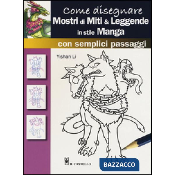 Come disegnare mostri di miti & leggende in stile manga con semplici passaggi