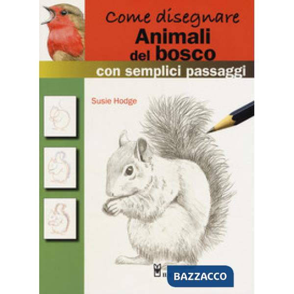 Come disegnare animali del bosco con semplici passaggi. Ediz. a colori