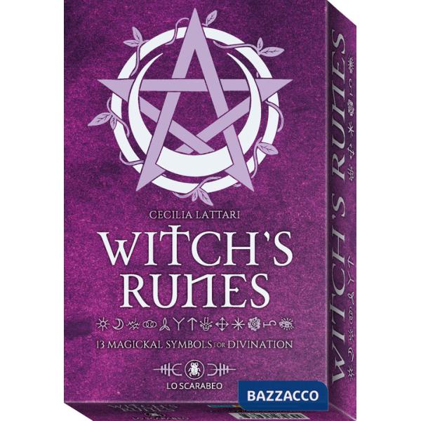 Witch's runes kit. Ediz. italiana. Con 13 rune di legno