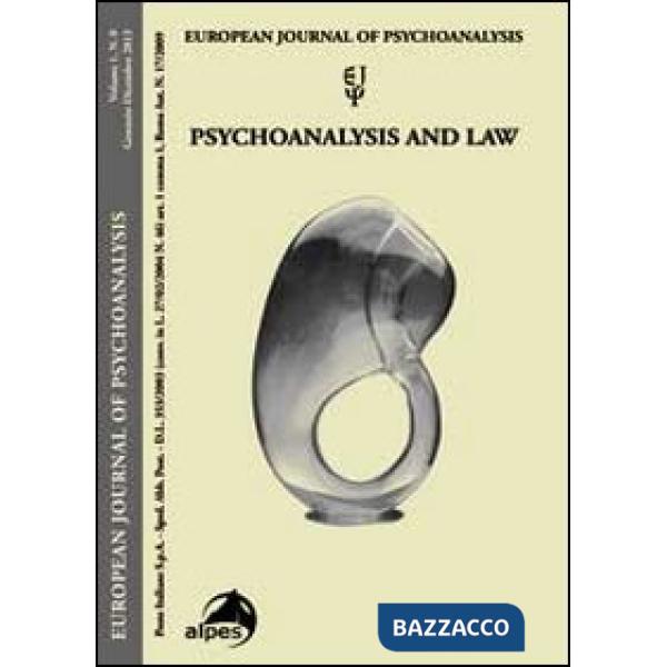 Psychoanalysis and law