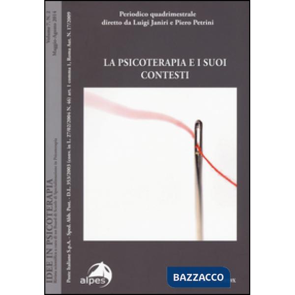 Idee in psicoterapia. Vol. 7: La psicoterapia e i suoi contesti