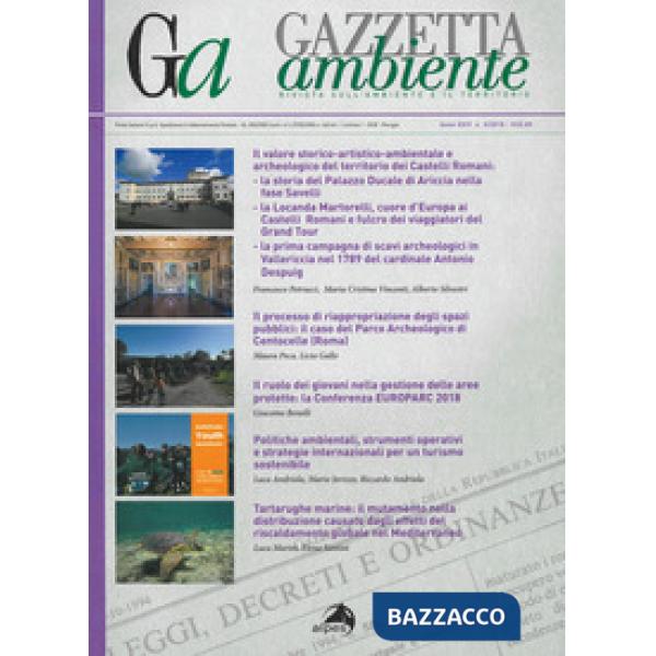 Gazzetta ambiente. Rivista sull'ambiente e il territorio (2018). Vol. 3