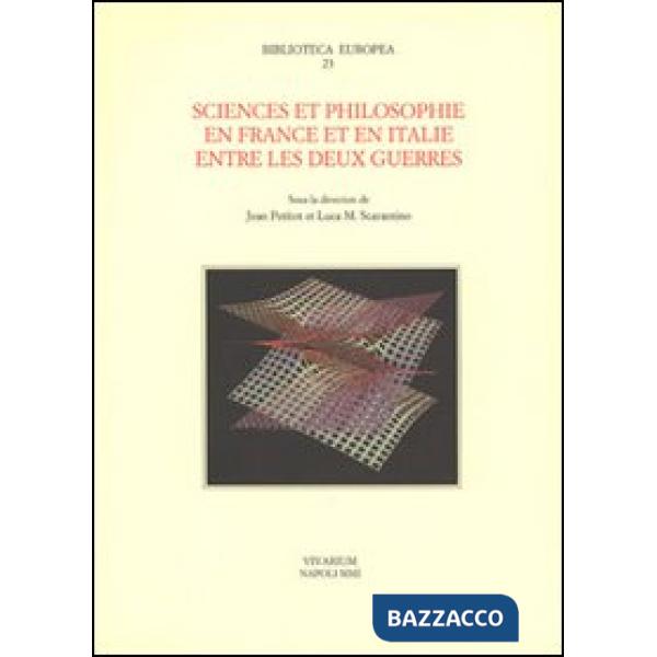 Sciences et philosophie en France et en Italie entre les deux guerre