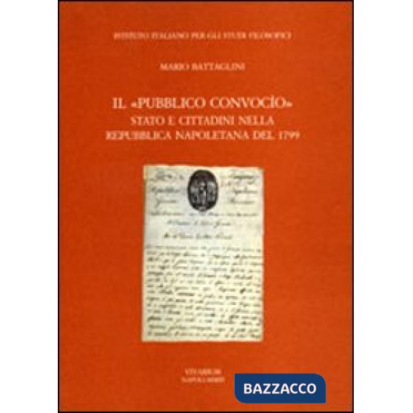 «pubblico convocio». Stato e cittadini nella Repubblica napoletana del 1799 (Il)