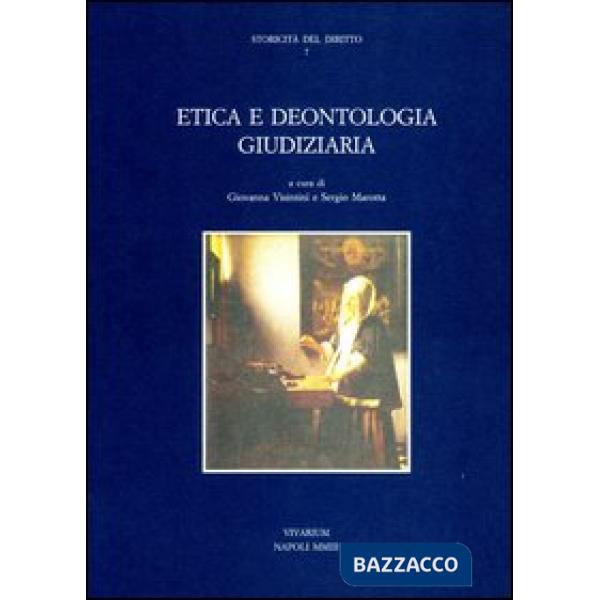 Etica e deontologia giudiziaria