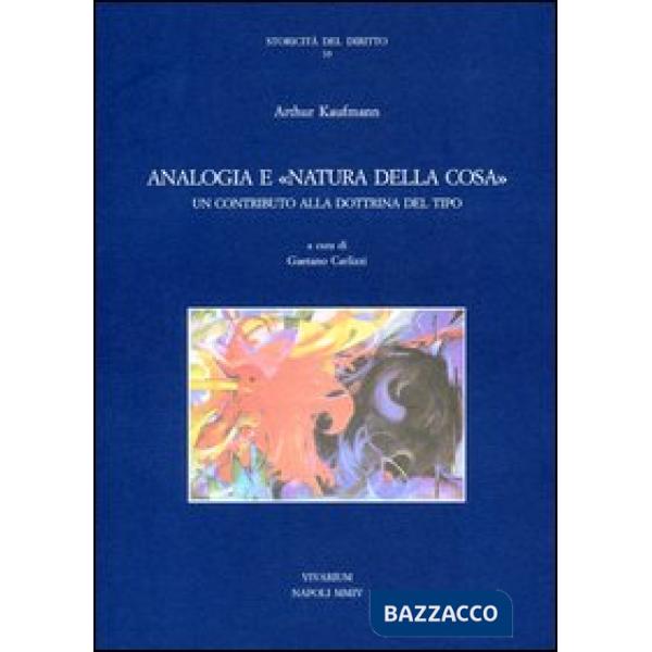 Analogia e «natura della cosa». Un contributo alla dottrina del tipo