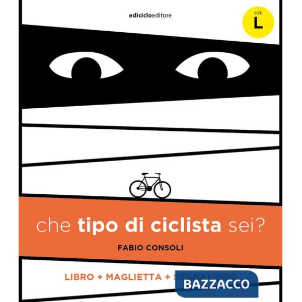 Che tipo di ciclista sei? Con maglietta taglia L. Con Segnalibro