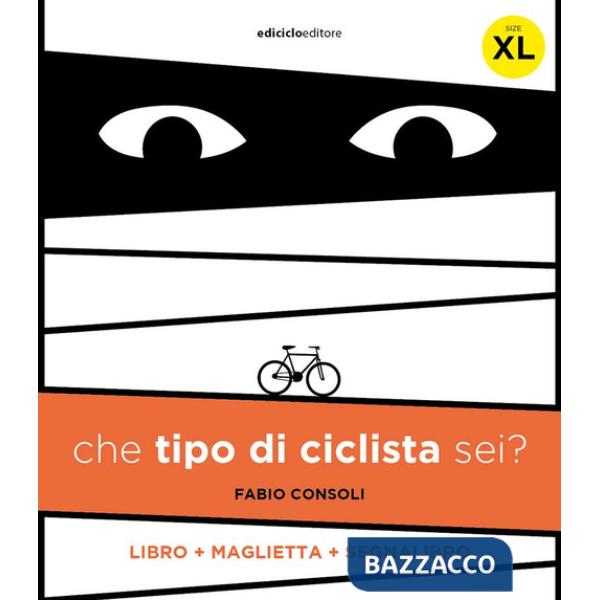 Che tipo di ciclista sei? Con maglietta taglia XL. Con Segnalibro