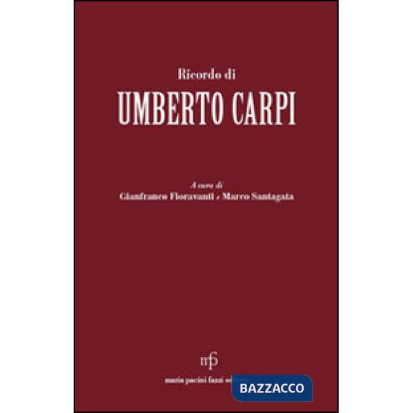 Ricordo di Umberto Capri