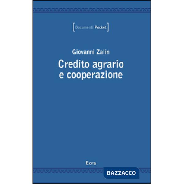 Credito agrario e cooperazione