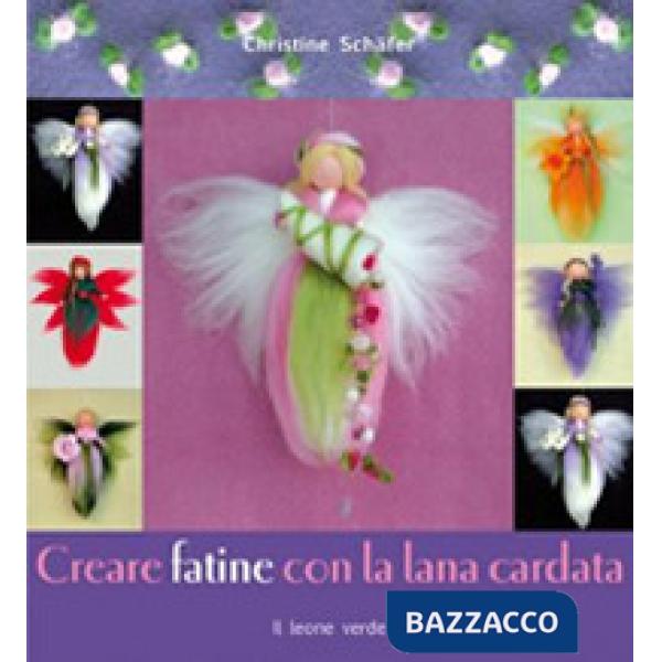 Creare fatine con la lana cardata