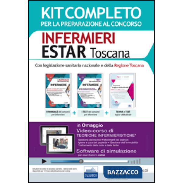Concorso Infermieri Estar Toscana. Kit completo per tutte le prove del concorso 