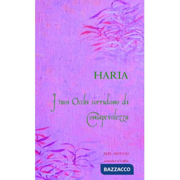 Tuoi occhi sorridono di consapevolezza (I)