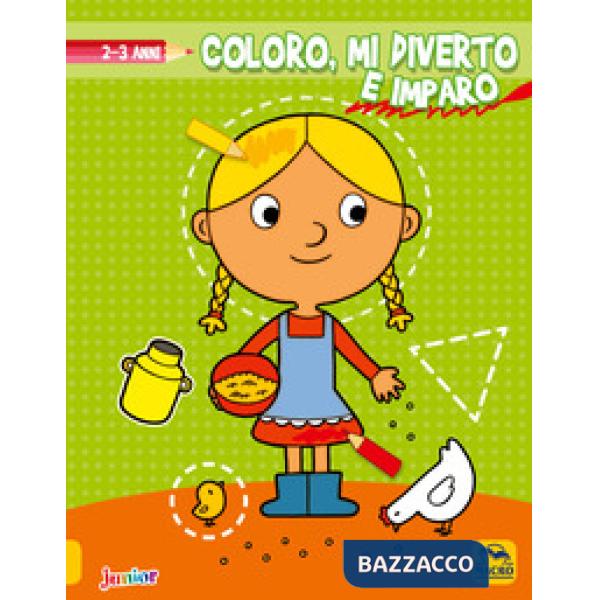 Coloro, mi diverto e imparo. Da 2 a 3 anni
