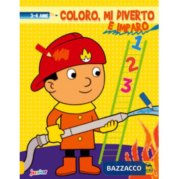 Coloro, mi diverto e imparo. Da 3 a 4 anni