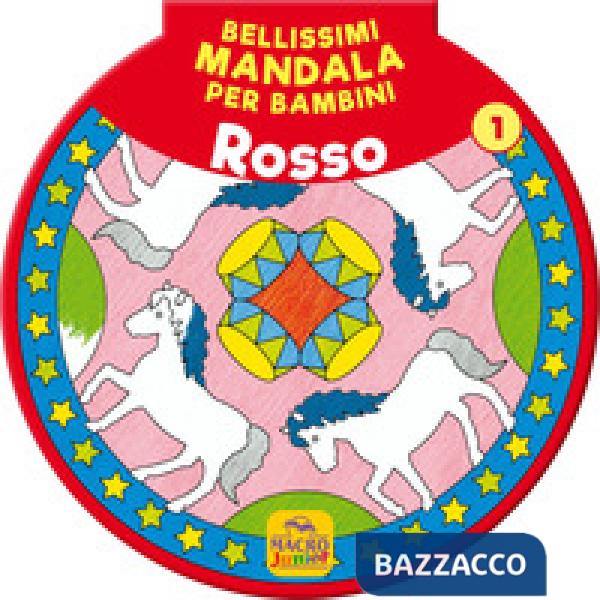 Bellissimi mandala per bambini. Vol. 1: Rosso