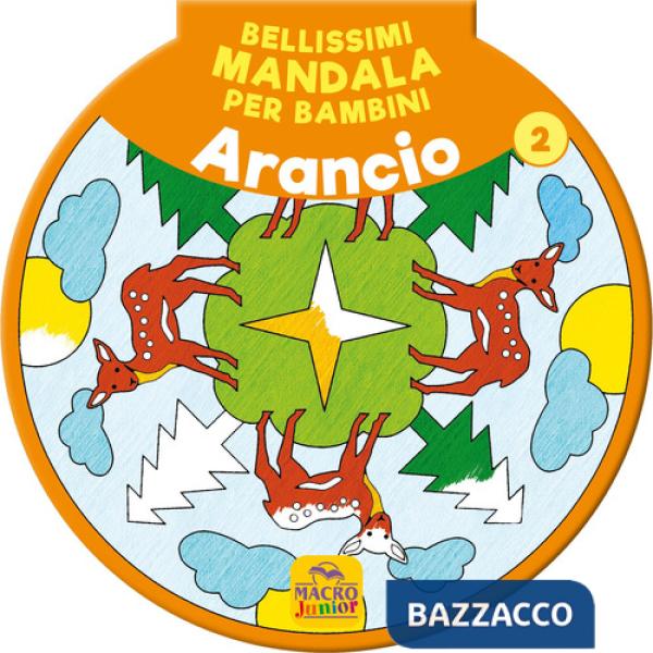 Bellissimi mandala per bambini. Vol. 2: Arancio