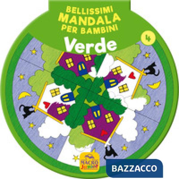 Bellissimi mandala per bambini. Vol. 4: Verde