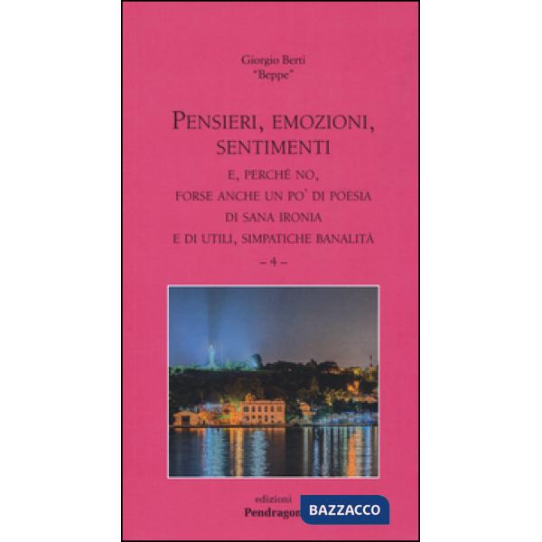 Pensieri, emozioni, sentimenti. E, perché no, forse anche un po' di poesia di sa