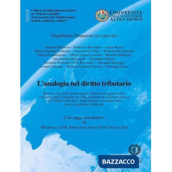 ANALOGIA NEL DIRITTO TRIBUTARIO (L')