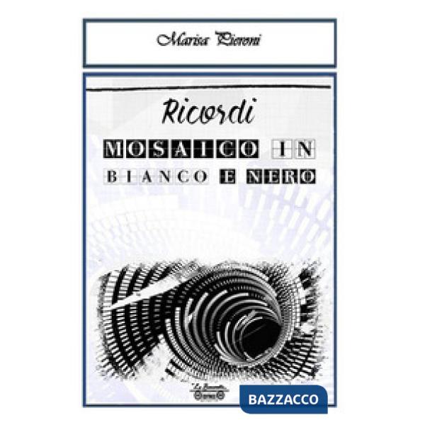 Ricordi, mosaico in bianco e nero