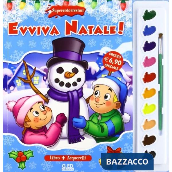 Evviva Natale! Supercolorissimi. Ediz. illustrata. Con gadget