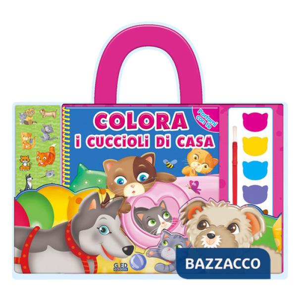Colora i cuccioli di casa. Ediz. illustrata