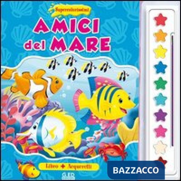 Amici del mare. Supercolorissimi. Ediz. illustrata. Con gadget
