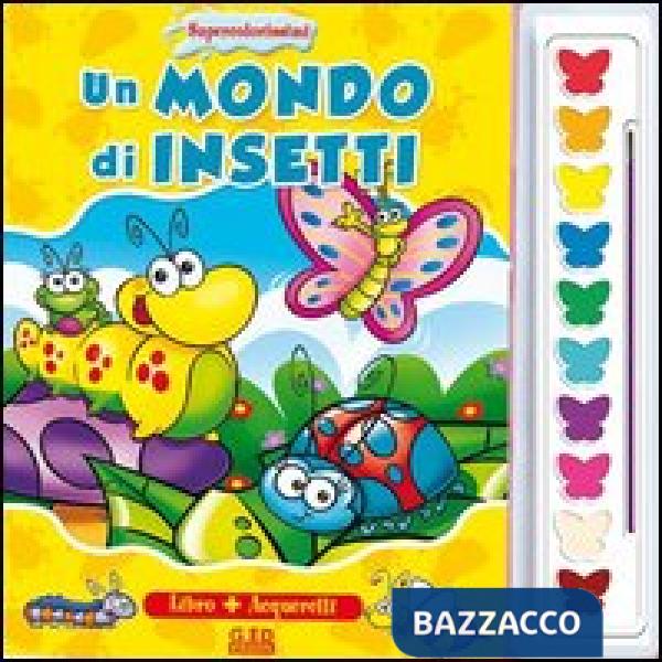 Mondo di insetti. Supercolorissimi. Ediz. illustrata. Con gadget (Un)