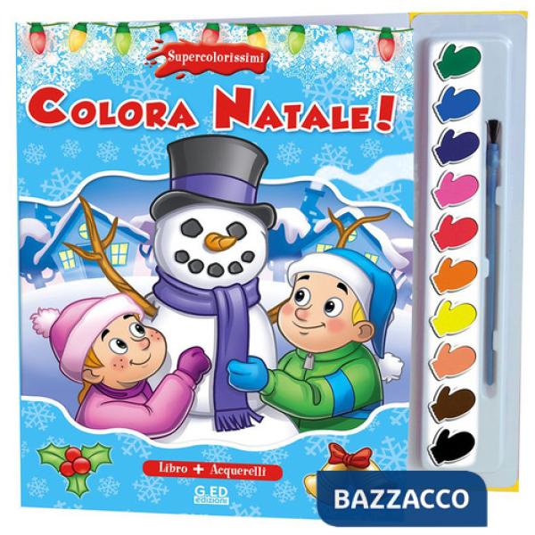 Colora Natale! Supercolorissimi. Ediz. illustrata. Con gadget