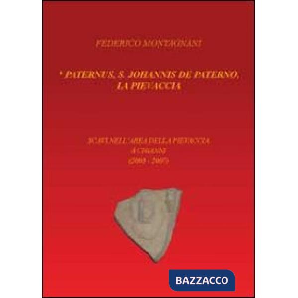 Paternus, S. Johannis De Paterno, la Pievaccia. Scavi nell'area della Pievaccia 