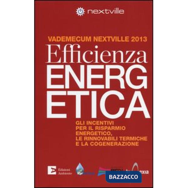 Efficienza energetica. Gli incentivi per il risparmio energetico, le rinnovabili termiche e la cogenerazione. Vademecum Nextvill