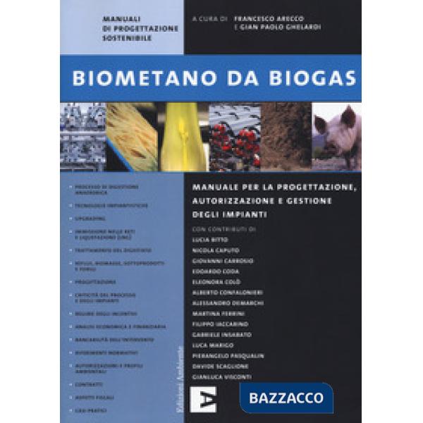 Biometano da biogas. Manuale per la progettazione, autorizzazione e gestione degli impianti