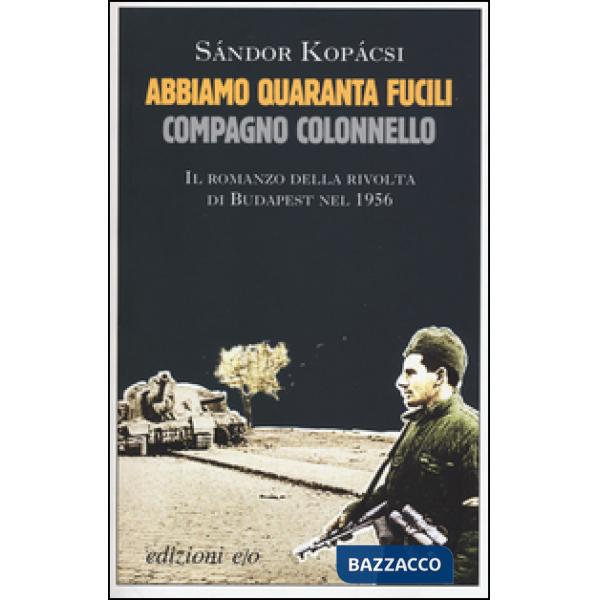 Abbiamo quaranta fucili, compagno colonnello