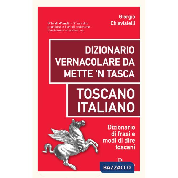 Dizionario vernacolare da mette 'n tasca. Toscano italiano. Dizionario di frasi e modi di dire toscani