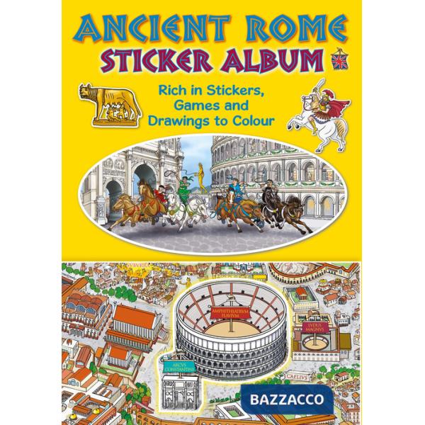 Ancient Rome. Sticker album. Ediz. inglese