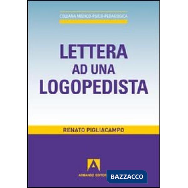 Lettera ad una logopedista