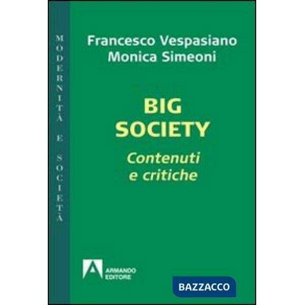 Big society. Contenuti e critiche