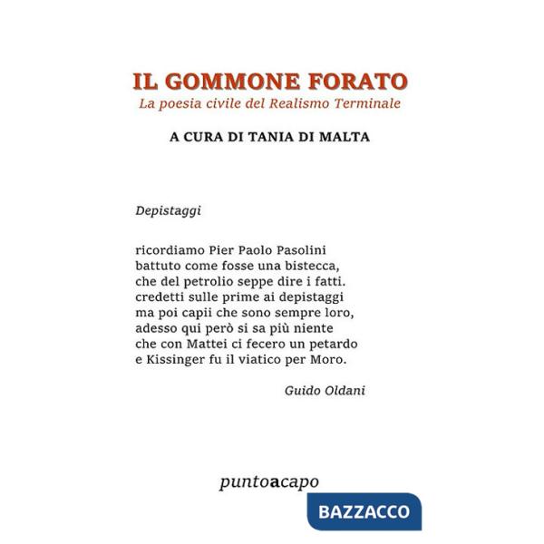 Gommone forato. La poesia civile del Realismo Terminale (Il)