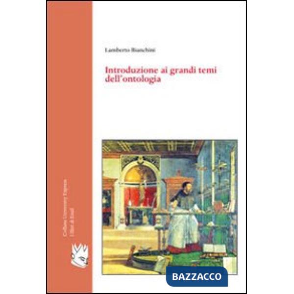 Introduzione ai grandi temi dell'ontologia