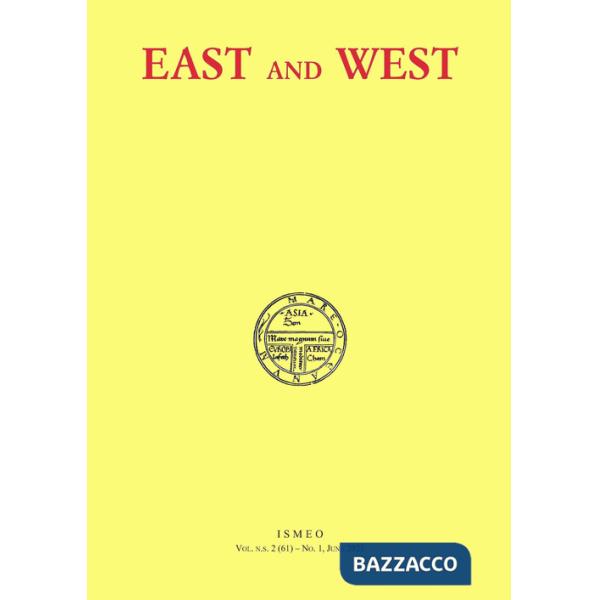 East and West (2021). Vol. 2/1