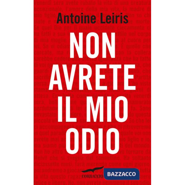 Non avrete il mio odio