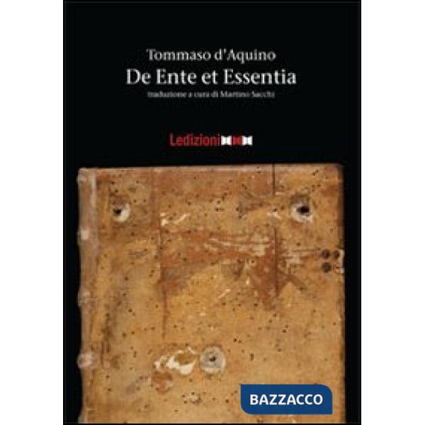 De ente et essentia. Testo latino a fronte