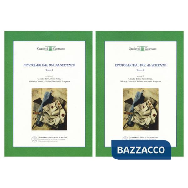 Epistolari dal Due al Seicento