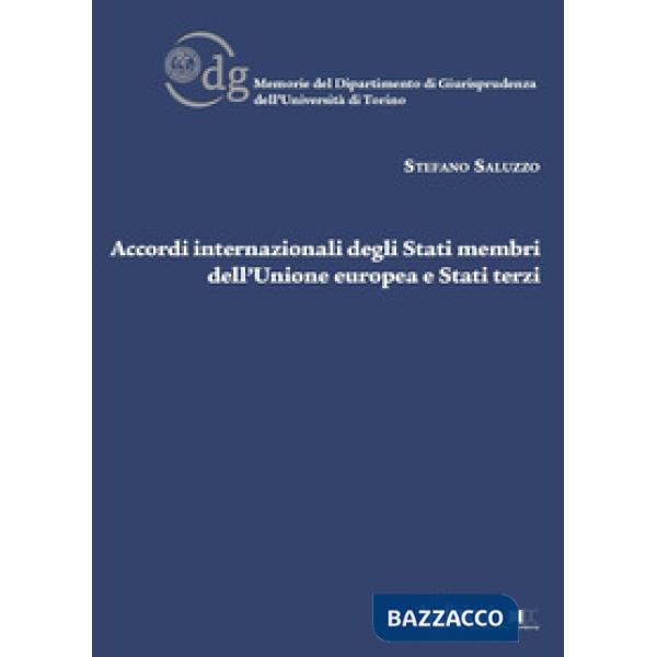 Accordi internazionali degli Stati membri dell'Unione Europea e Stati terzi