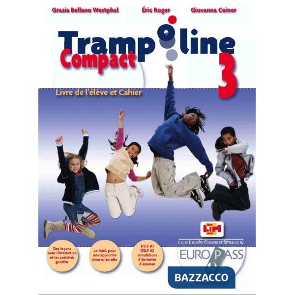 TRAMPOLINE COMPACT LIVRE DE L'ELEVE ET CAHIER 3 + CD3