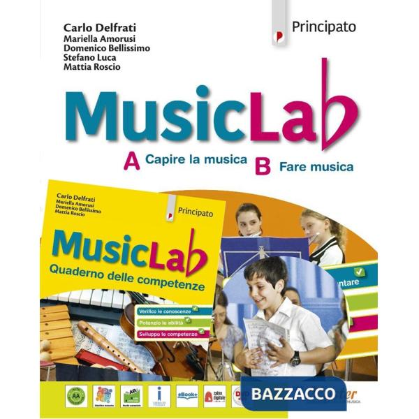 MUSICLAB A + B + QUADERNO DELLE COMPETENZE